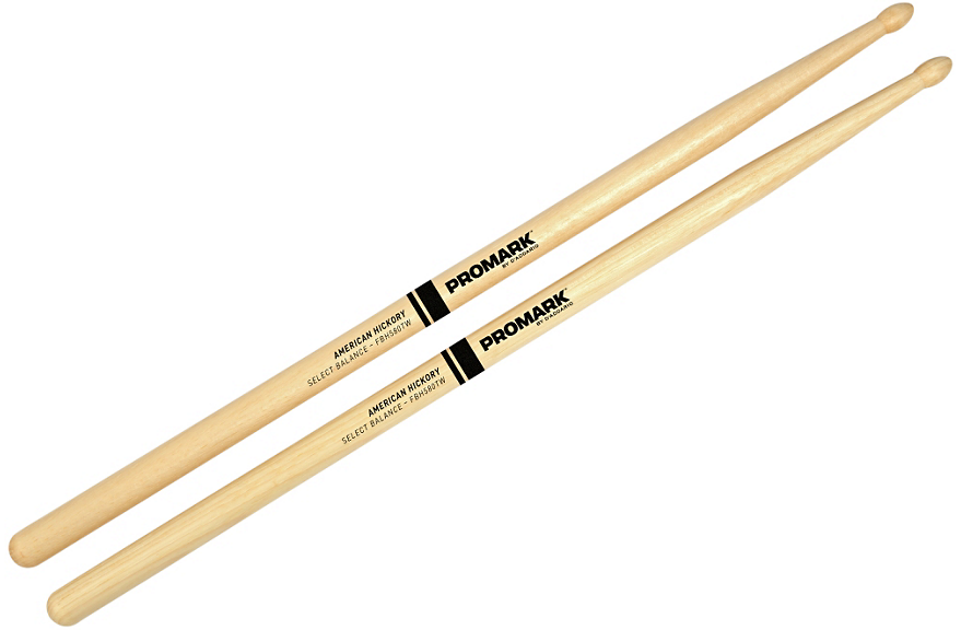 Promark Select Balance Forward Balance Wood Tip Drumsticks .580 in. Diameter Forward Balance