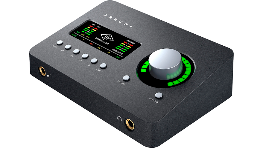 Universal Audio Arrow 2x4 Thunderbolt 3 Audio Interface with Realtime UAD-2 SOLO Core Processing