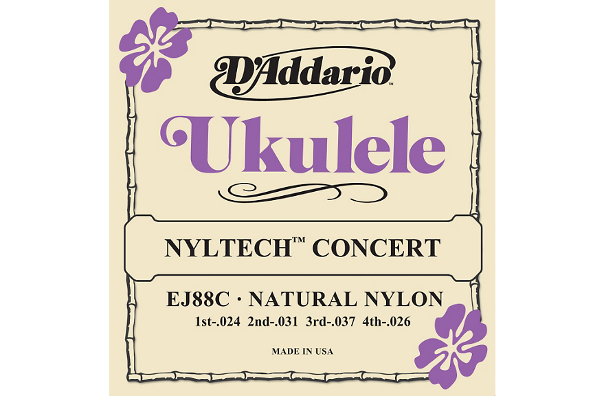 D'Addario EJ88C Nyltech Concert Ukulele Strings