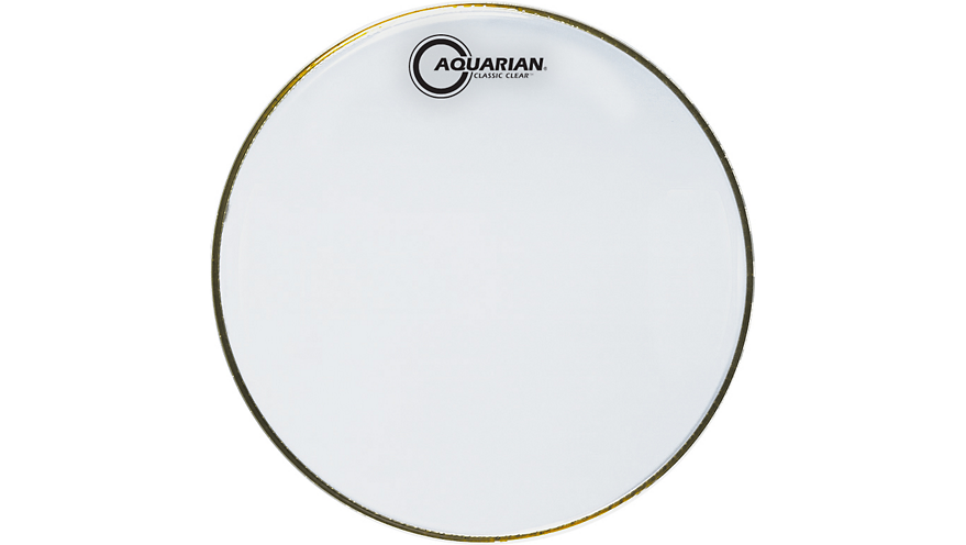 Aquarian Classic Clear Drumhead Clear 10 in.