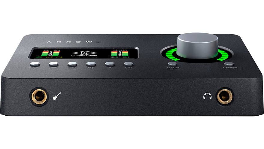 Universal Audio Arrow 2x4 Thunderbolt 3 Audio Interface with Realtime UAD-2 SOLO Core Processing
