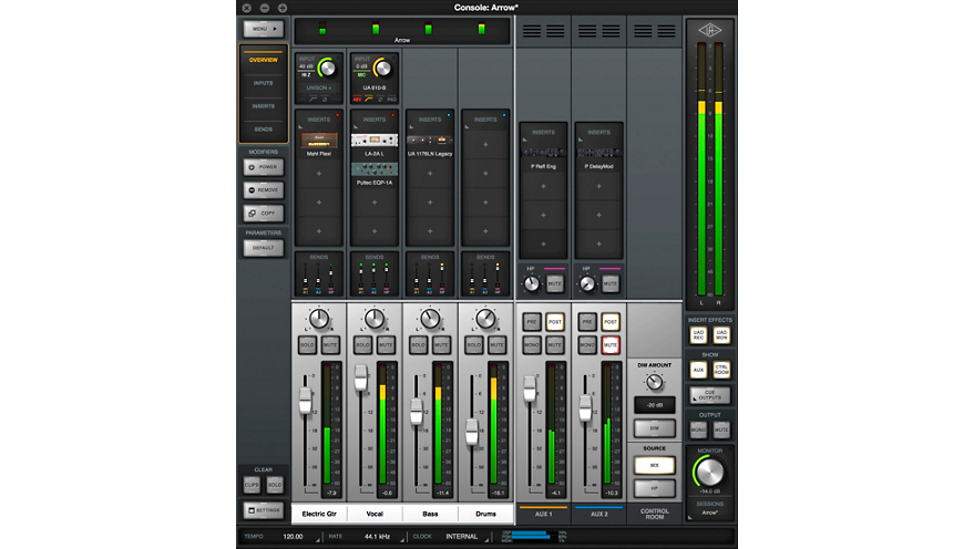 Universal Audio Arrow 2x4 Thunderbolt 3 Audio Interface with Realtime UAD-2 SOLO Core Processing