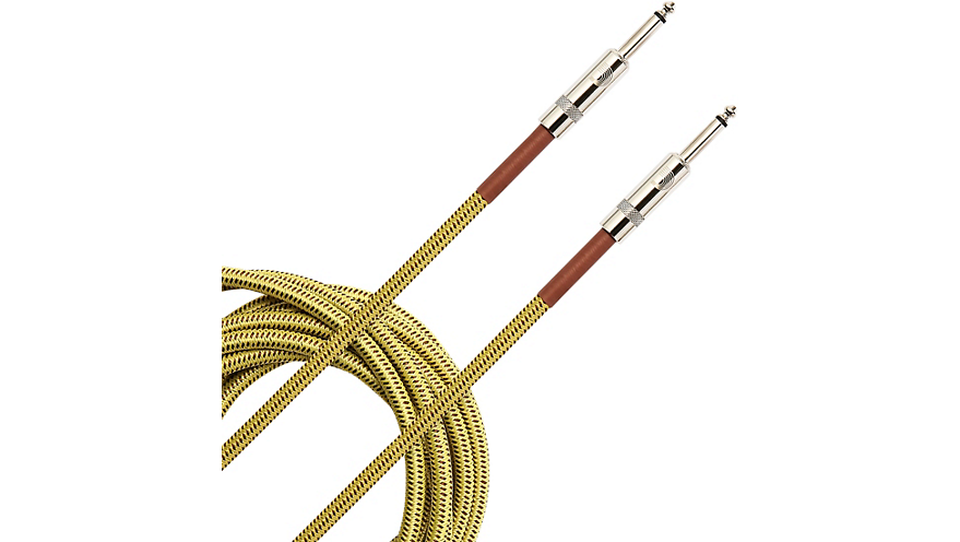 D'Addario Planet Waves Braided Instrument Cable 15 ft. Tweed