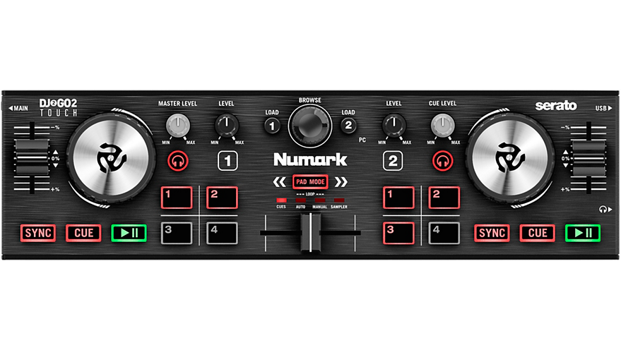 Numark DJ2GO2 Touch Pocket DJ Controller