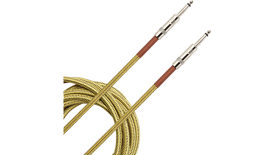 D'Addario Planet Waves Braided Instrument Cable 20 ft. Tweed