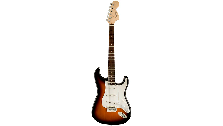 Squier Affinity Stratocaster Electric Guitar Brown Sunburst