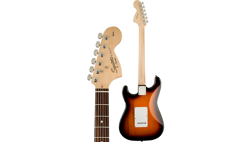 Squier Affinity Stratocaster Electric Guitar Brown Sunburst
