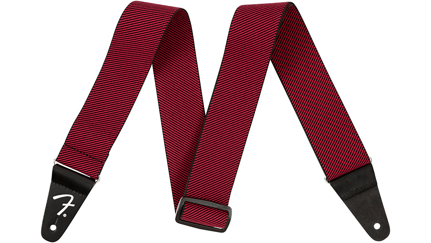 Fender Weighless Tweed Strap Red 2 in.