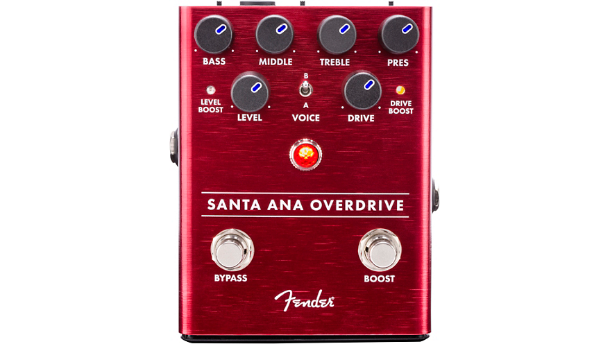 Fender Santa Ana Overdrive Effects Pedal