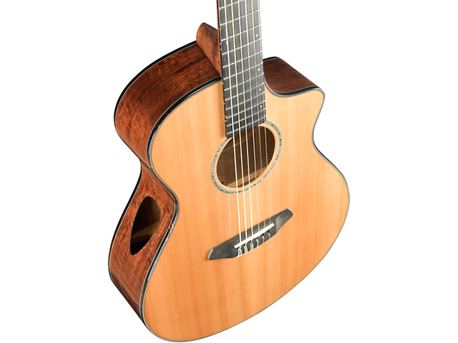 Breedlove Solo Concert Cutaway CE Nylon String Acoustic-Electric Guitar Natural