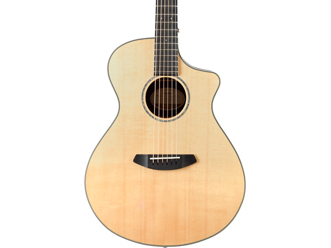 Breedlove Pursuit Concert Cutaway CE Sitka-Ziricote Acoustic-Electric Guitar Natural
