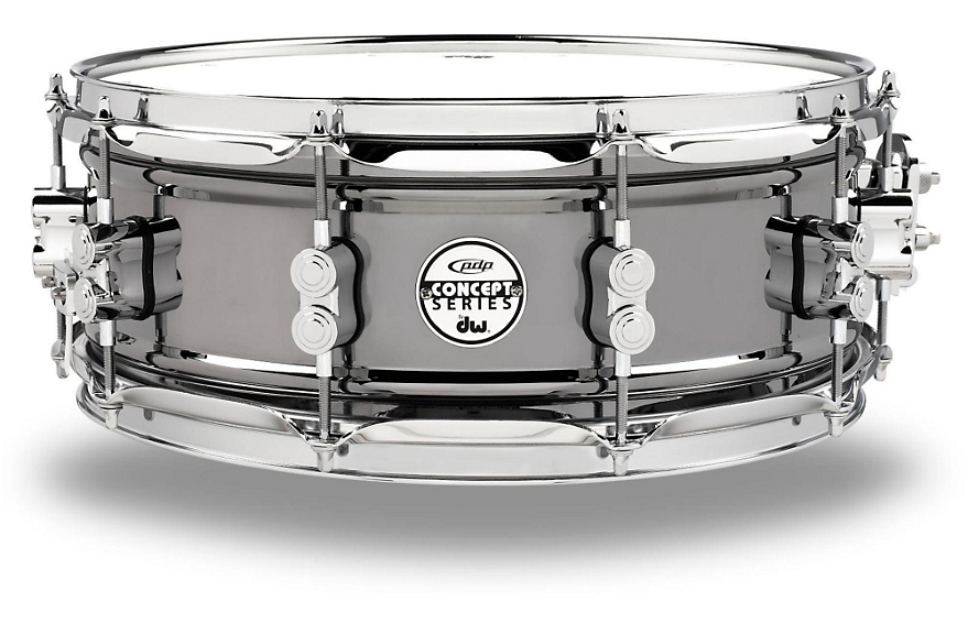 PDP by DW Concept Series Black Nickel Over Steel Snare Drum 14x5.5 Inch
