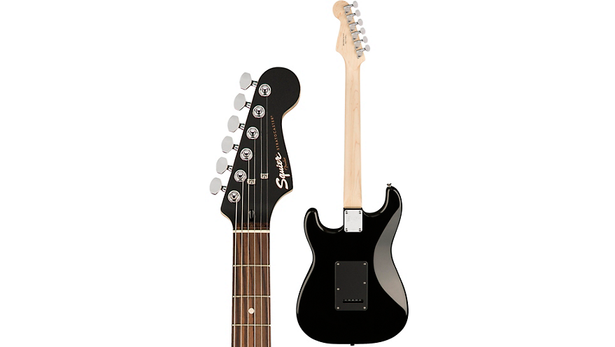 Squier Contemporary Stratocaster HSS Rosewood Fingerboard Electric Guitar Black Metallic