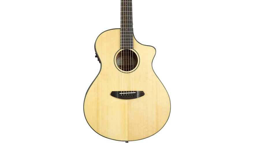 Breedlove Discovery Concert with Sitka Spruce Top Acoustic-Electric Guitar Gloss Natural