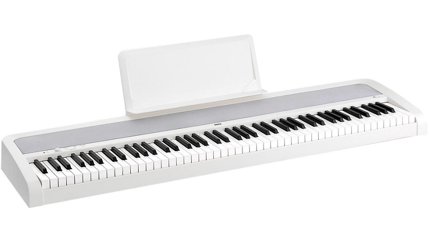 Korg B1 88-Key Digital Piano with Enhanced Speaker System White