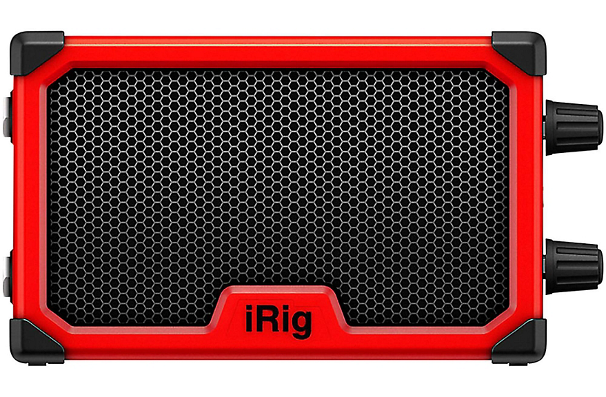 IK Multimedia iRig Nano 3W 1x3 Micro Combo Guitar Amplifier Red