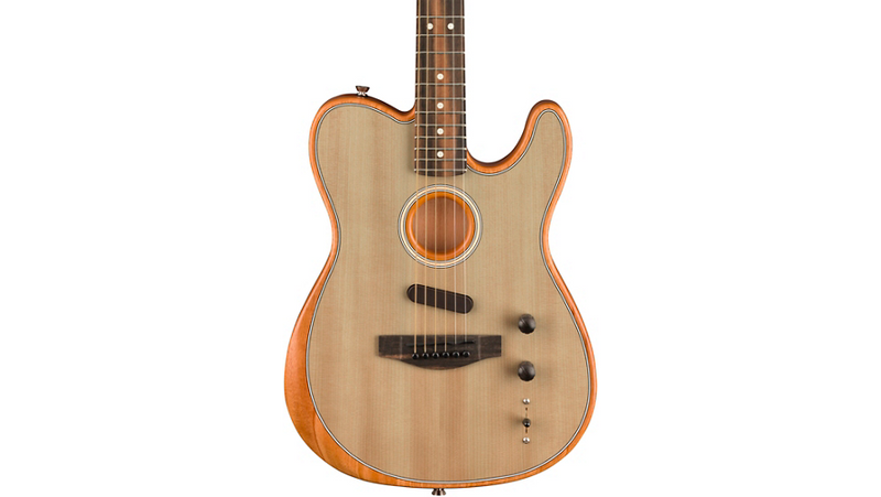 Fender Acoustasonic Telecaster Acoustic-Electric Guitar Sonic Gray