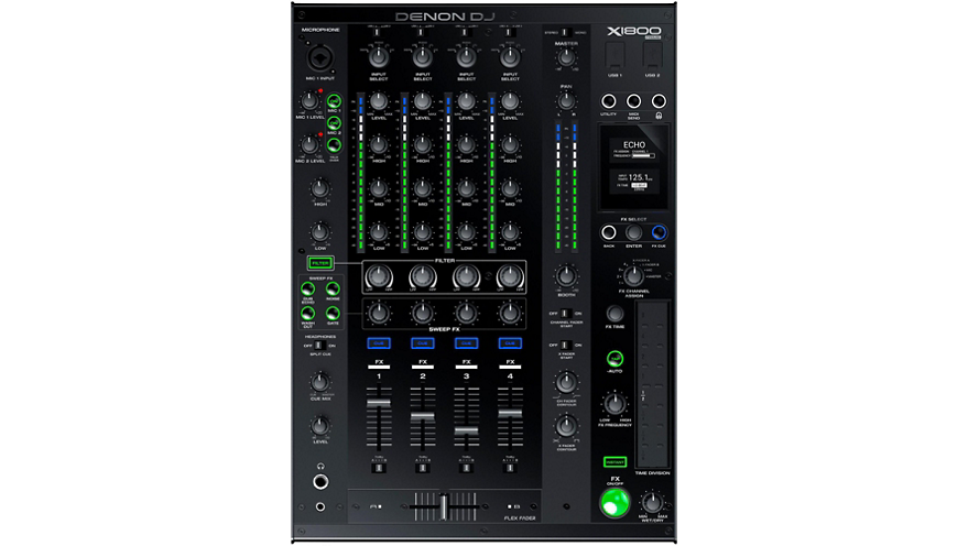 Denon X1800 Prime 4-Channel Club Mixer