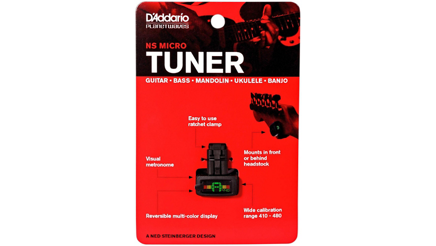 D'Addario Planet Waves NS Micro Headstock Tuner