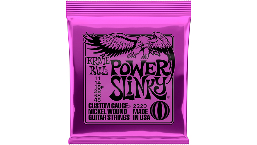 Ernie Ball 2220 Power Slinky Nickel Electric Guitar Strings