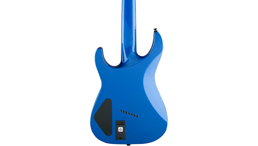 Jackson X Series Soloist SLAT7 7-String Multi-Scale Electric Guitar Blue Metallic