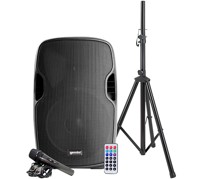 Gemini PA Package with AS-15BLU 15" Active Loudspeaker