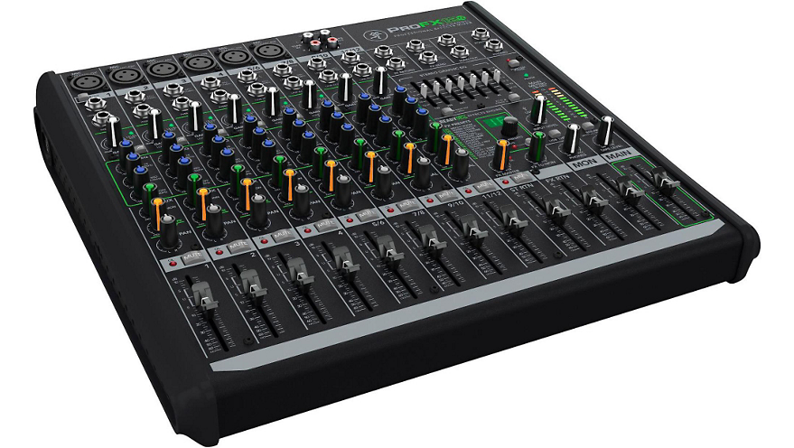 Mackie ProFX12v2 12-Channel Professional FX Mixer with USB