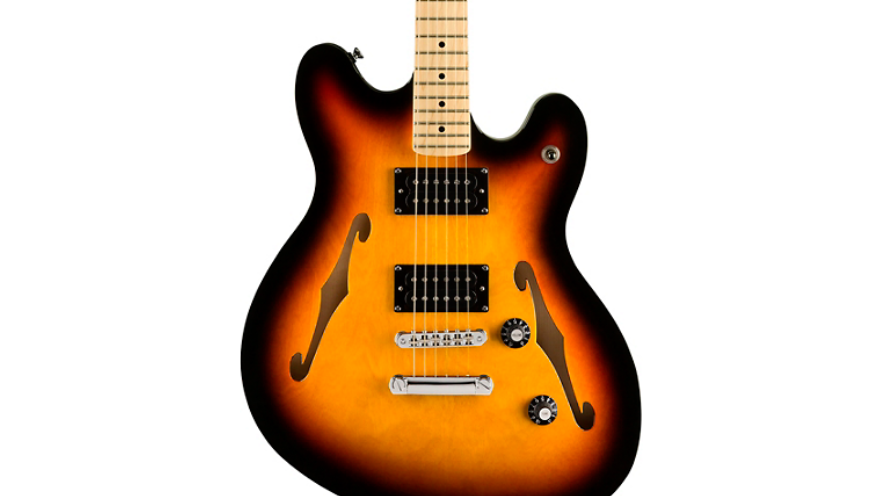 Squier Affinity Series Starcaster Maple Fingerboard Electric Guitar 3-Color Sunburst