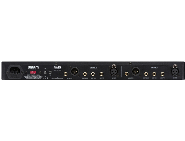 Warm Audio WA273 2-Channel British Mic Pre