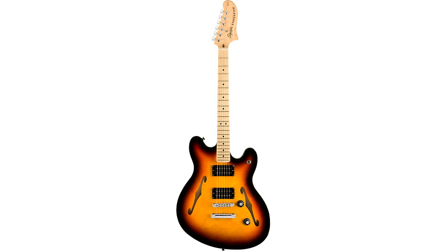 Squier Affinity Series Starcaster Maple Fingerboard Electric Guitar 3-Color Sunburst