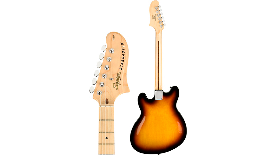 Squier Affinity Series Starcaster Maple Fingerboard Electric Guitar 3-Color Sunburst