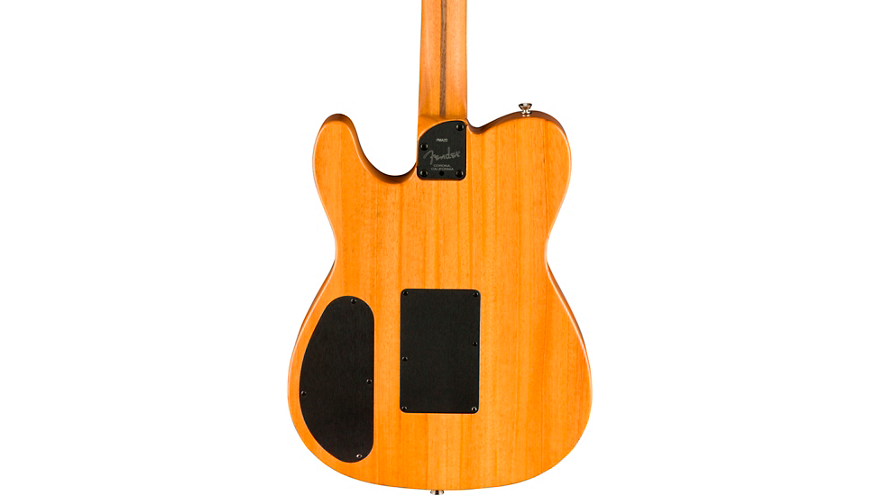 Fender Acoustasonic Telecaster Acoustic-Electric Guitar Black