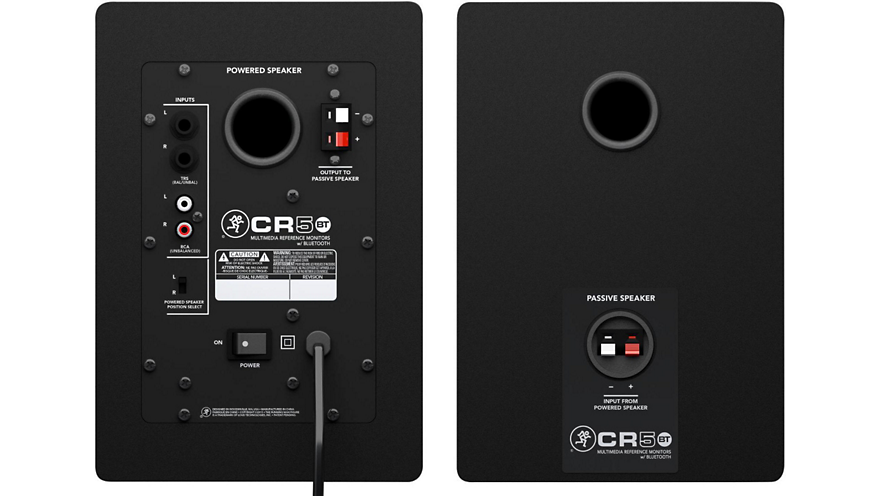 Mackie CR5BT 5 in. Bluetooth Multimedia Monitors - Pair