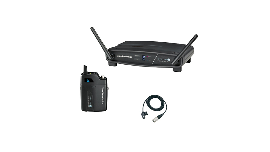 Audio-Technica System 10 ATW-1101/H92-TH 2.4GHz Digital Wireless Lavalier System