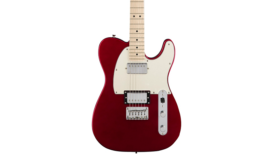 Squier Contemporary Telecaster HH Maple Fingerboard Electric Guitar Dark Metallic Red