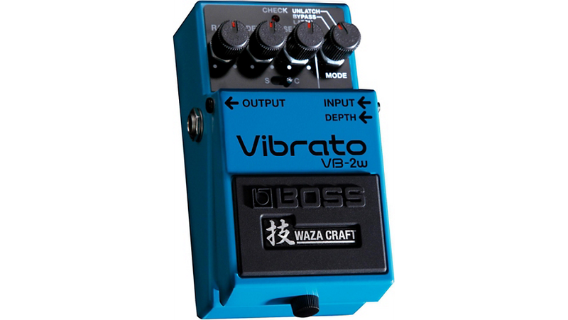 Boss VB-2W Waza Vibrato Effects Pedal