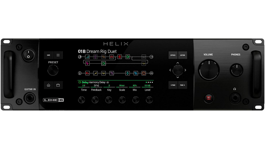 Line 6 Helix Multi-Effects Guitar Rack