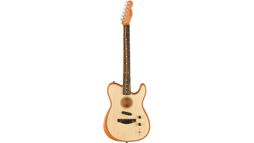 Fender Acoustasonic Telecaster Acoustic-Electric Guitar Natural
