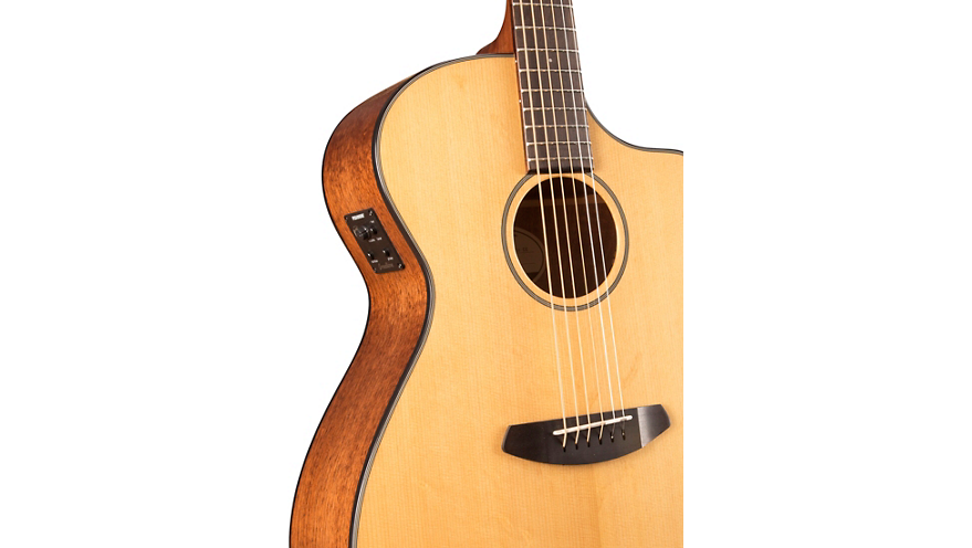 Breedlove Discovery Concerto Acoustic-Electric Guitar Gloss Natural