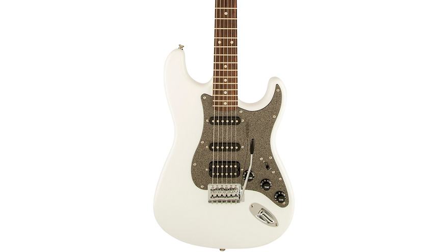 Squier Affinity Stratocaster HSS Electric Guitar Olympic White