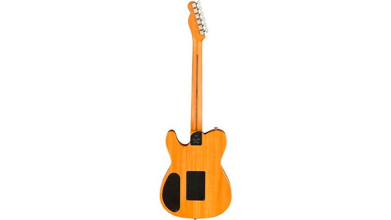 Fender Acoustasonic Telecaster Acoustic-Electric Guitar Black