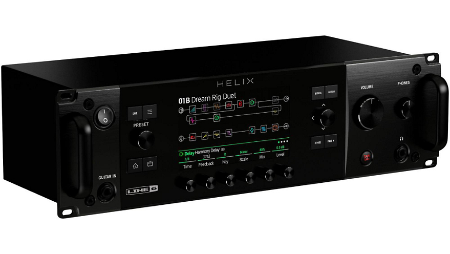 Line 6 Helix Multi-Effects Guitar Rack