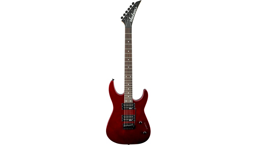 Jackson red guitar deals