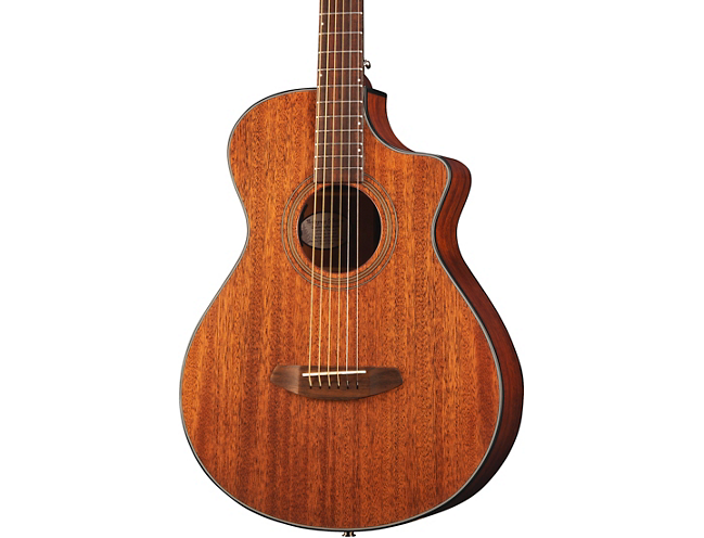 Breedlove Organic Collection Wildwood Concertina Cutaway CE Acoustic-Electric Guitar Natural