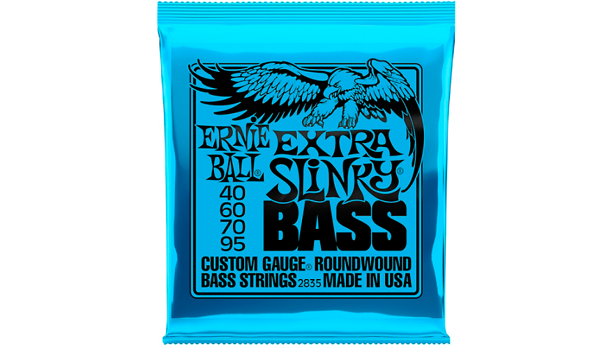 Cuerdas de Bajo Redondas Extra Slinky Ernie Ball 2835