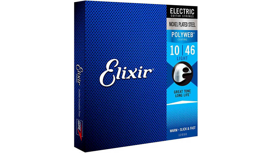 Elixir Electric Guitar Strings with POLYWEB Coating, Light (.010-.046)