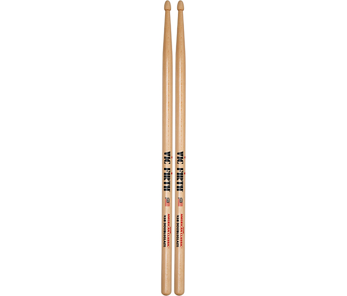 Vic Firth American Classic DoubleGlaze Drum Sticks X5B Wood