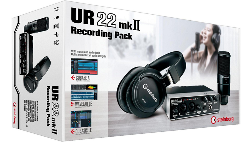 Steinberg UR22 MkII Recording Pack