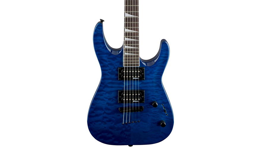 Jackson JS32TQ Dinky DKA, QM Electric Guitar Transparent Blue