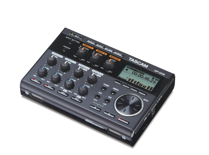 Tascam DP-006 6-Track Portable Digital Multitrack Recorder